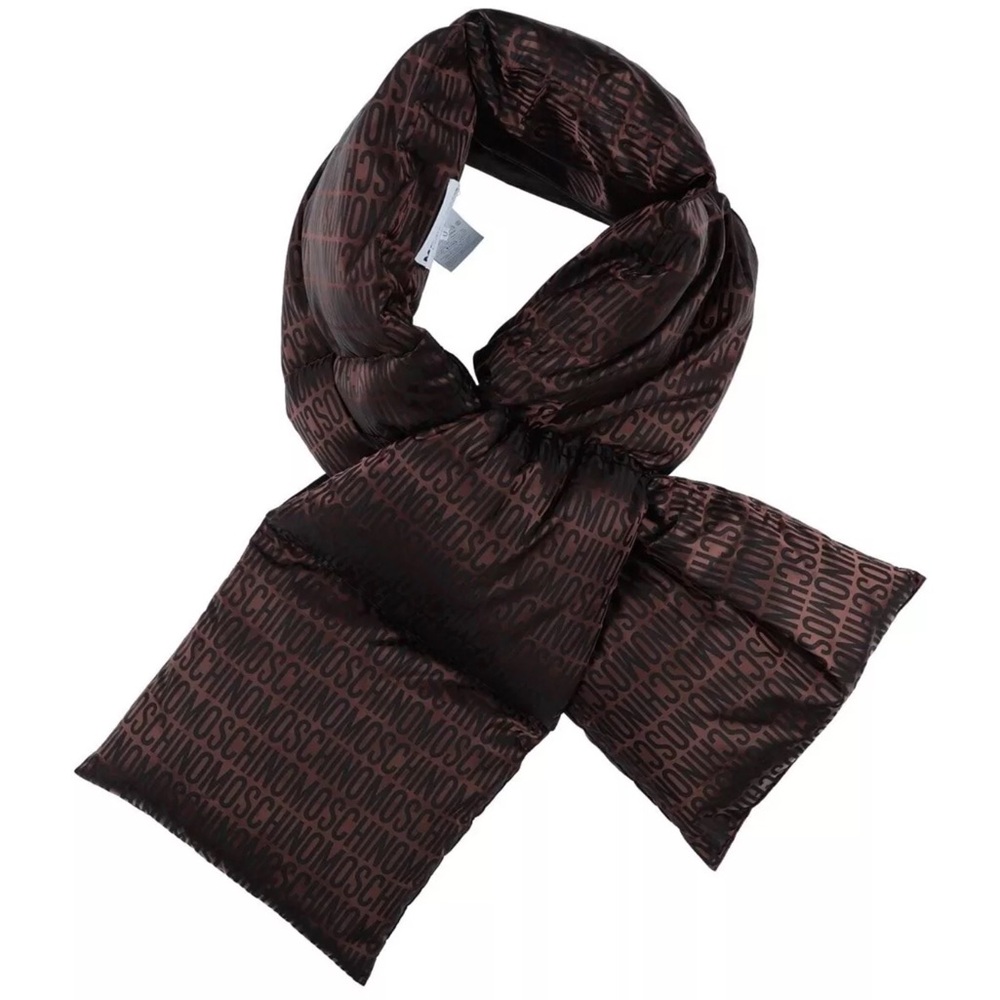 Moschino Puffer scarf Retail $690